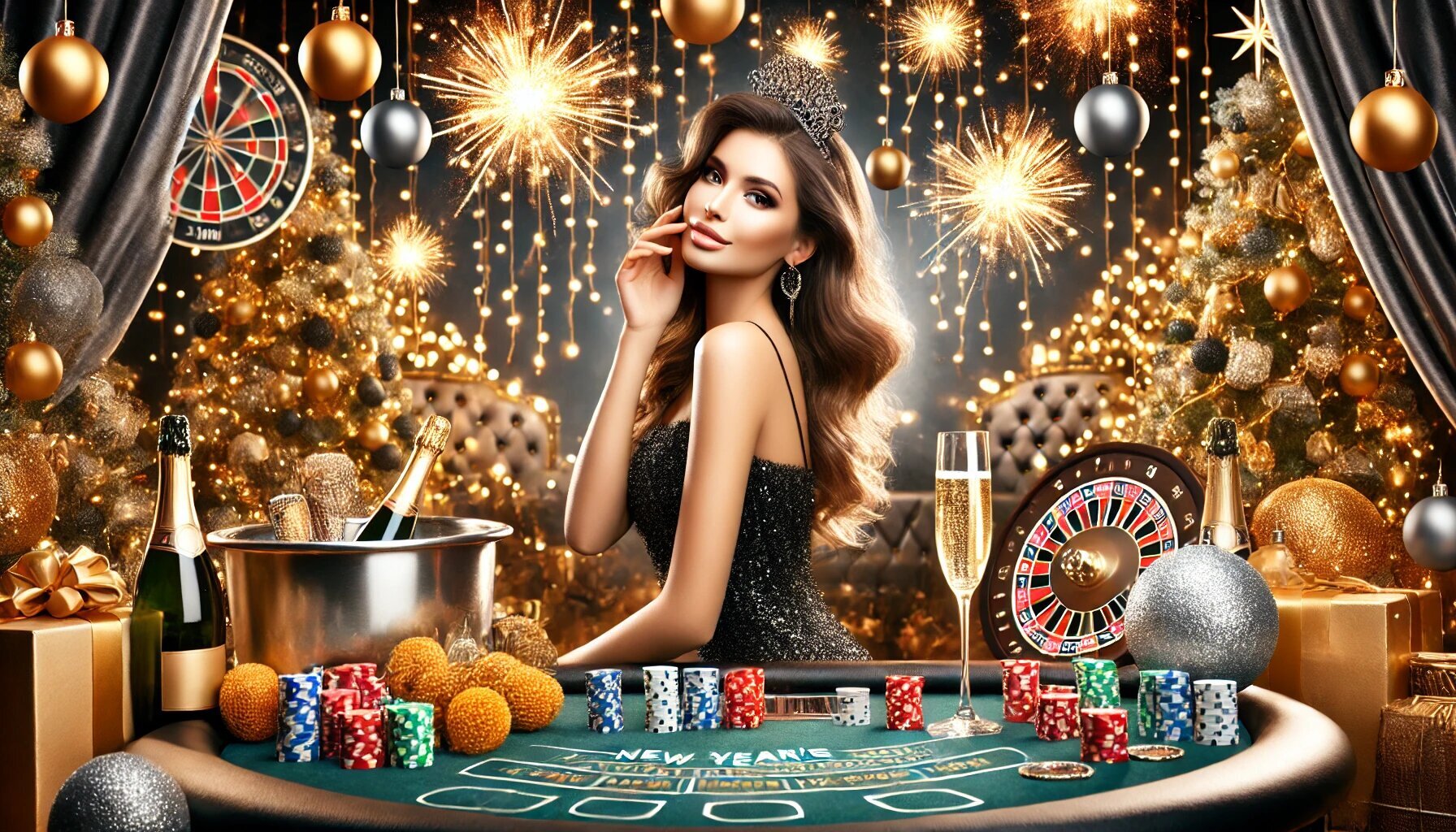 New Year celebration at kwiff casino